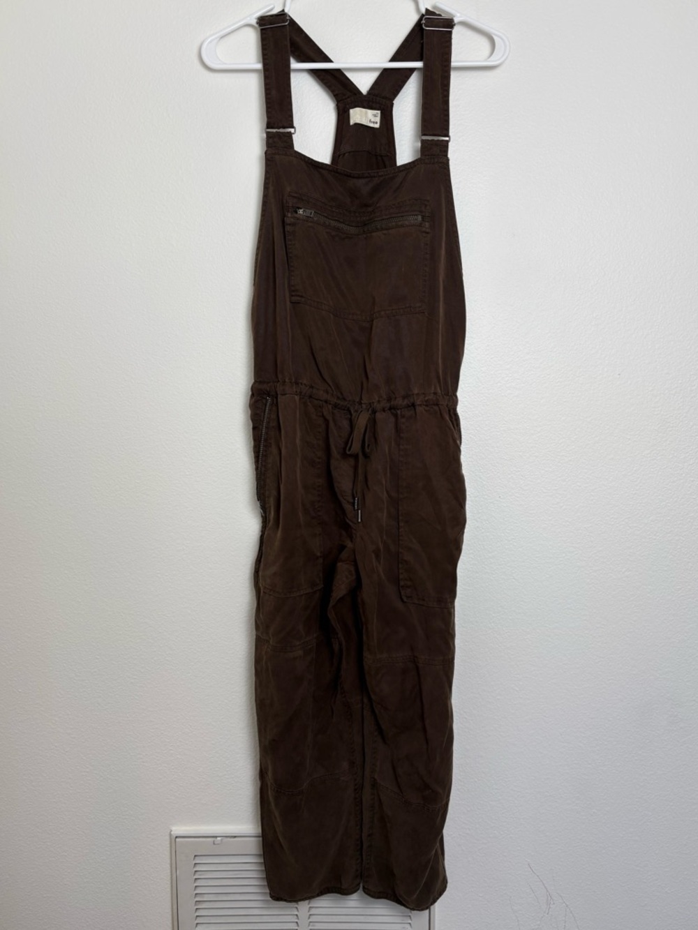 Wilfred Free Utility Jumpsuit in Brown Size XS
